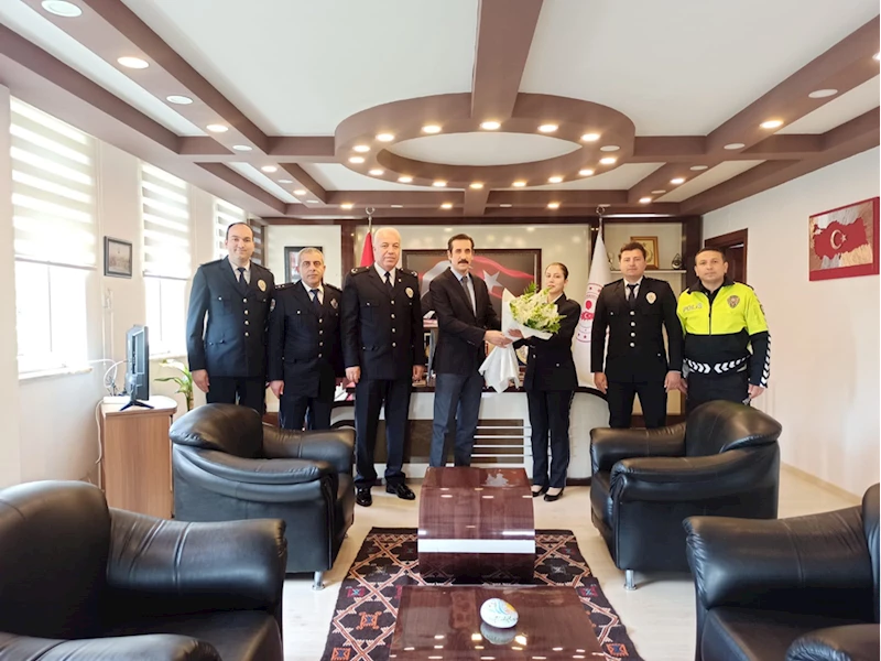 Bozyazı Kaymakamı Topsakaloğlu, İlçe Emniyet Müdürü Paşaoğlu