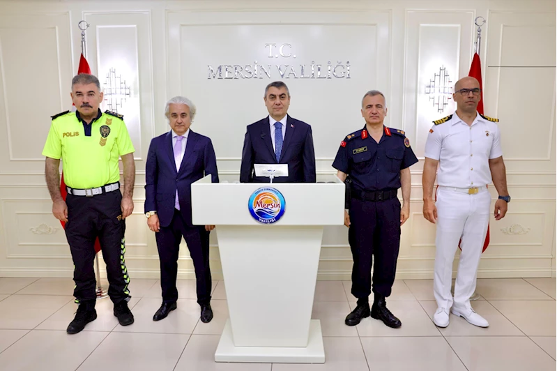 Mersin Valisi Atilla Toros, 4 aylık asayiş çalışmalarını açıkladı