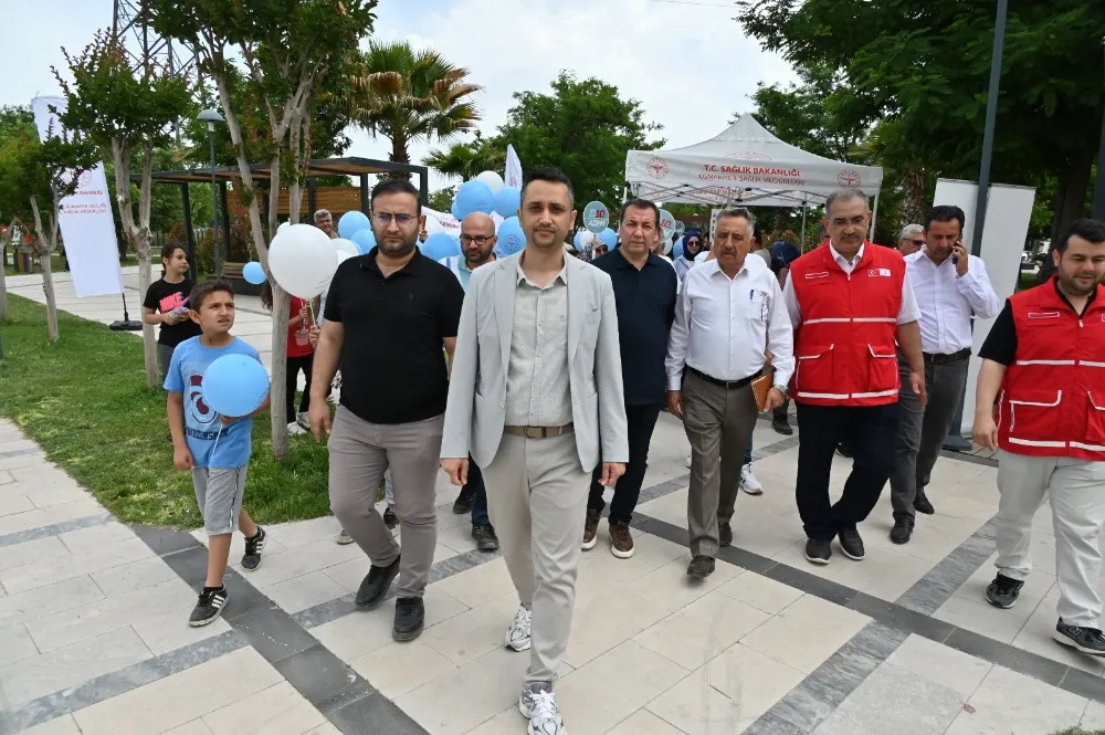 Osmaniye’de “Sağlık İçin Hareket Et” yürüyüşü düzenlendi