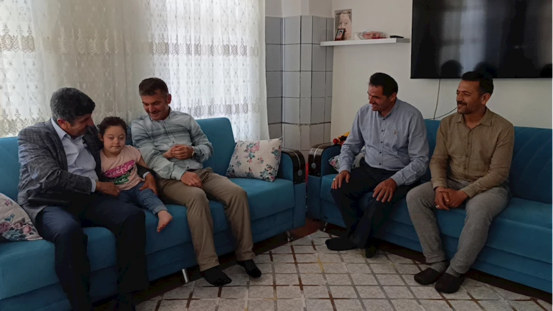 Anamur Müftüsü Fidan, engellilerle buluştu 