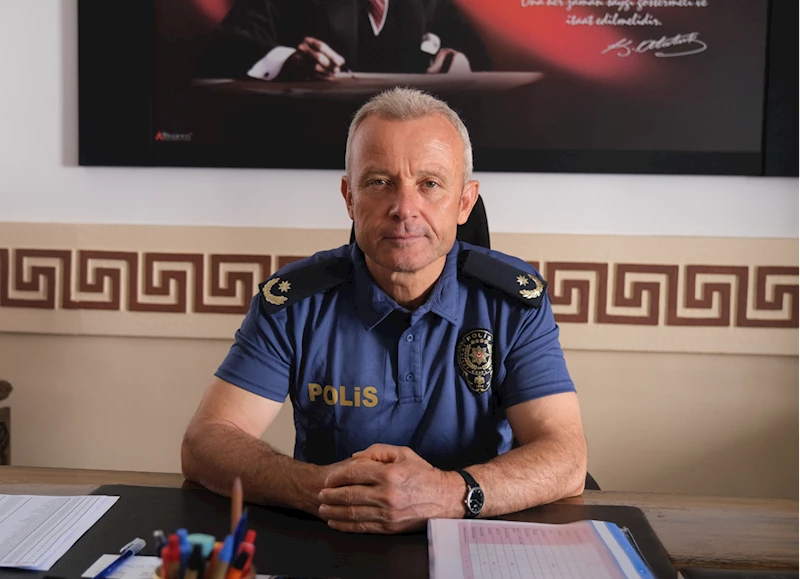 Mut İlçe Emniyet Müdürü Mustafa Pehlivanoğlu görevine başladı.