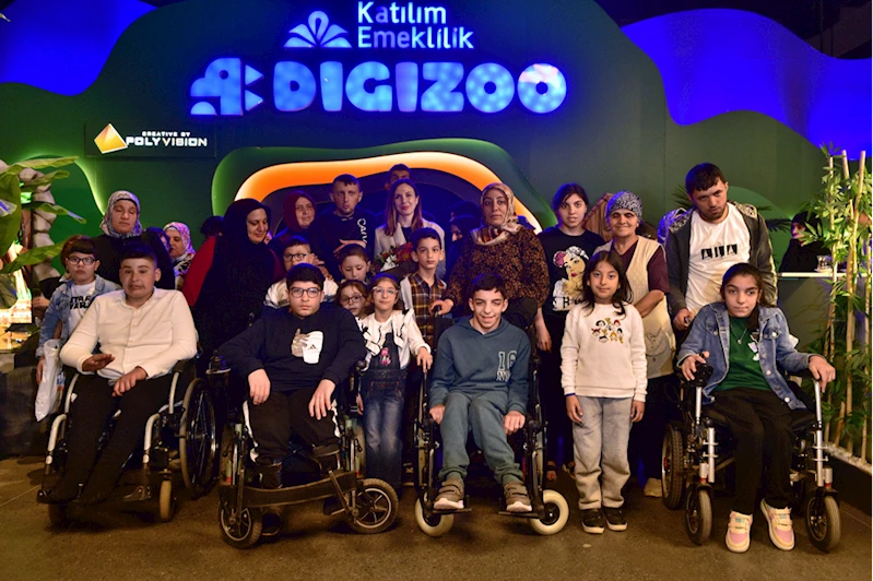 Katılım Emeklilik DigiZoo, özel gereksinimli çocukları ağırladı