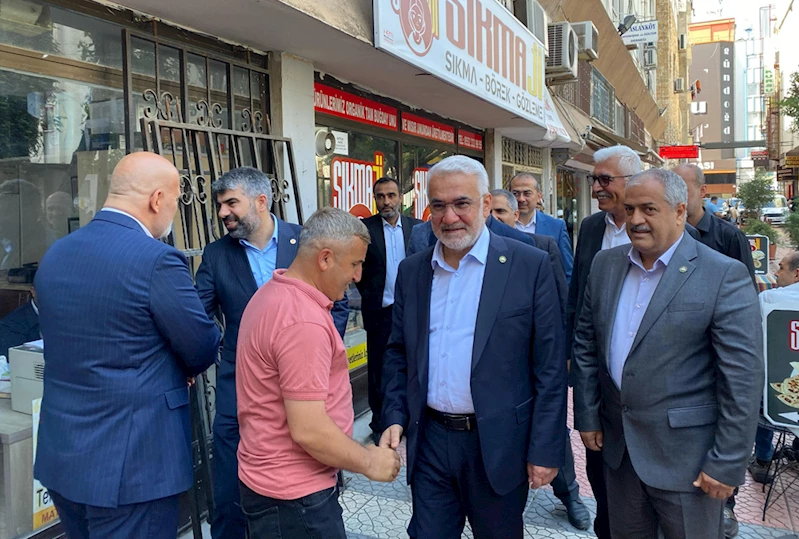 HÜDA PAR Genel Başkanı Yapıcıoğlu, Mersin