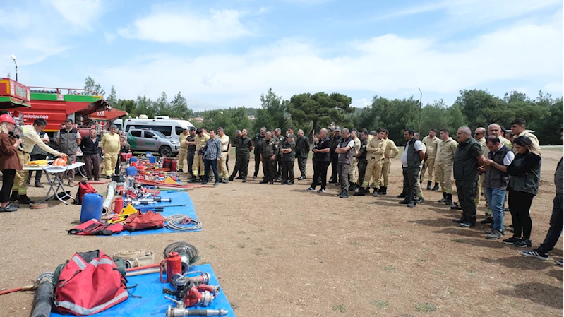 Kahramanmaraş’ta orman yangınlarıyla mücadele tatbikatı yapıldı
