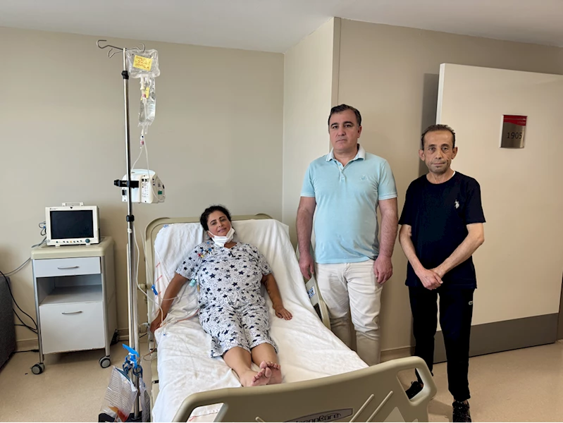 Diyalizde tanıştığı eşi gibi ikinci nakille hayata tutundu