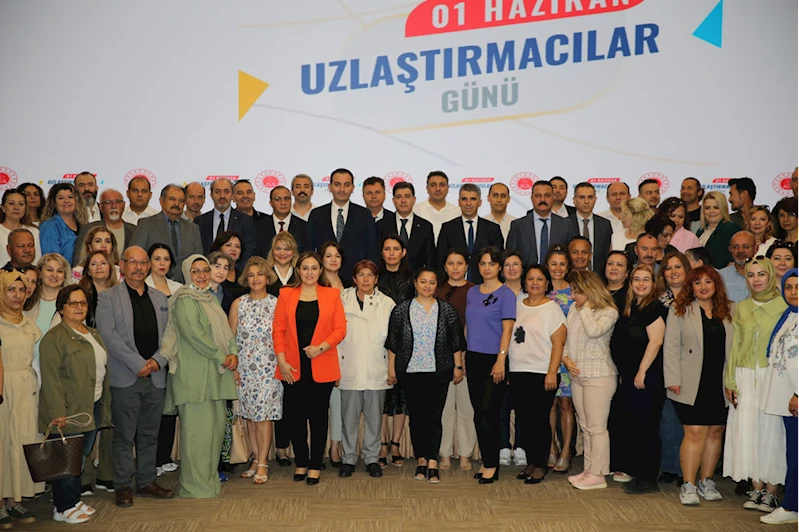 Adalet Bakanlığı Ceza İşleri Genel Müdürü Oğuzhan Yaşar 1 Haziran Uzlaştırmacılar Günü