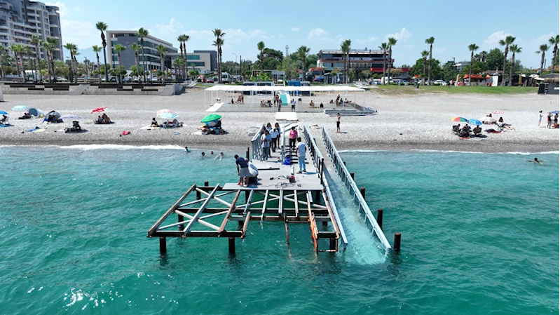 Antalya’da “Engelsiz Plaj” yaza hazırlanıyor