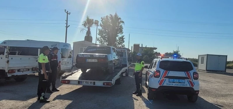 Antalya’da drift yapan sürücüye 65 bin 69 lira ceza kesildi