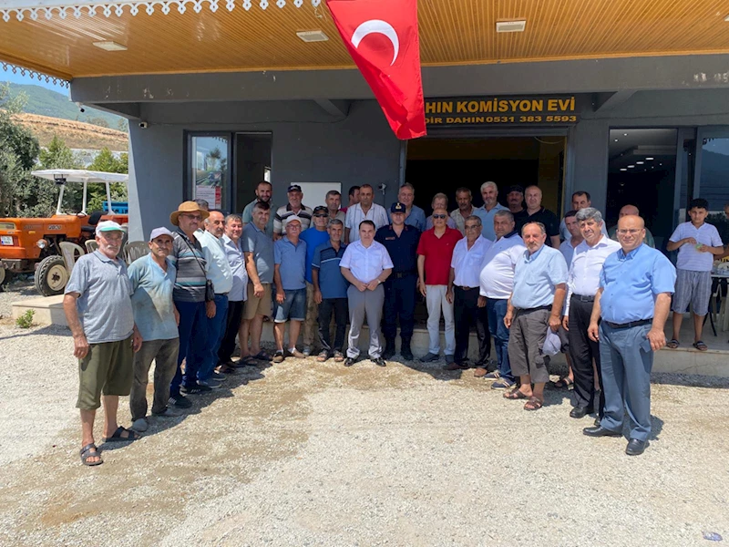 Anamur Kaymakamı Kemal Duru vatandaşlarla görüştü