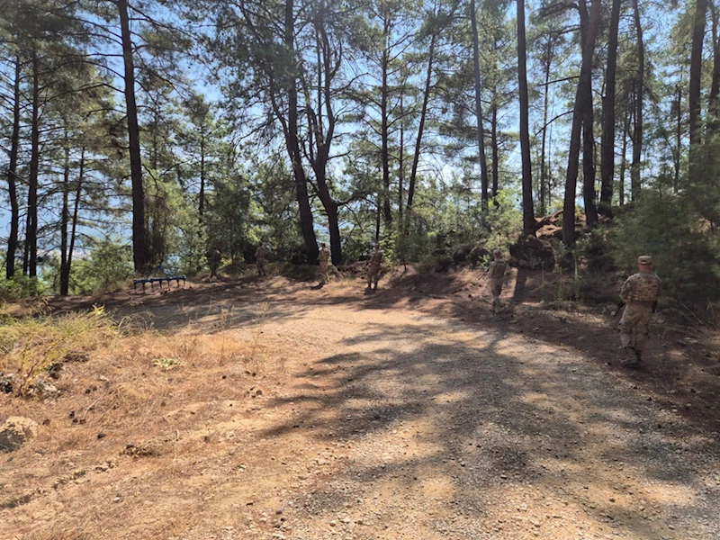 Jandarma ekipleri orman yangınlarına karşı teyakkuzda