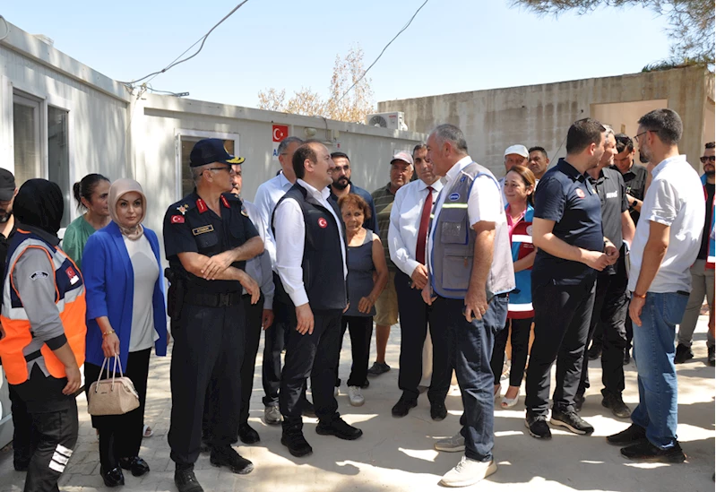 AFAD Başkanı Pehlivan, Mersin Silifke