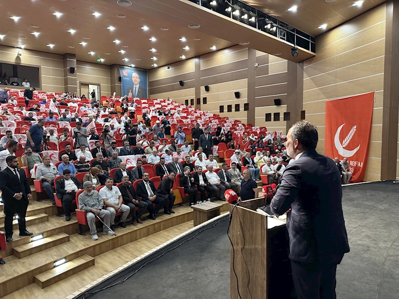 Yeniden Refah Partisi Genel Başkanı Erbakan, Burdur