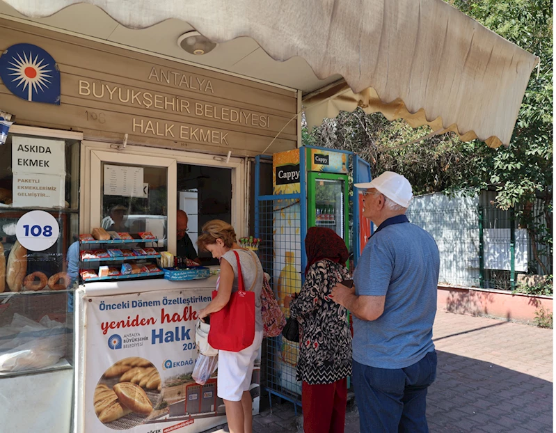Antalya Halk Ekmek 25 çeşitte ürün sunuyor