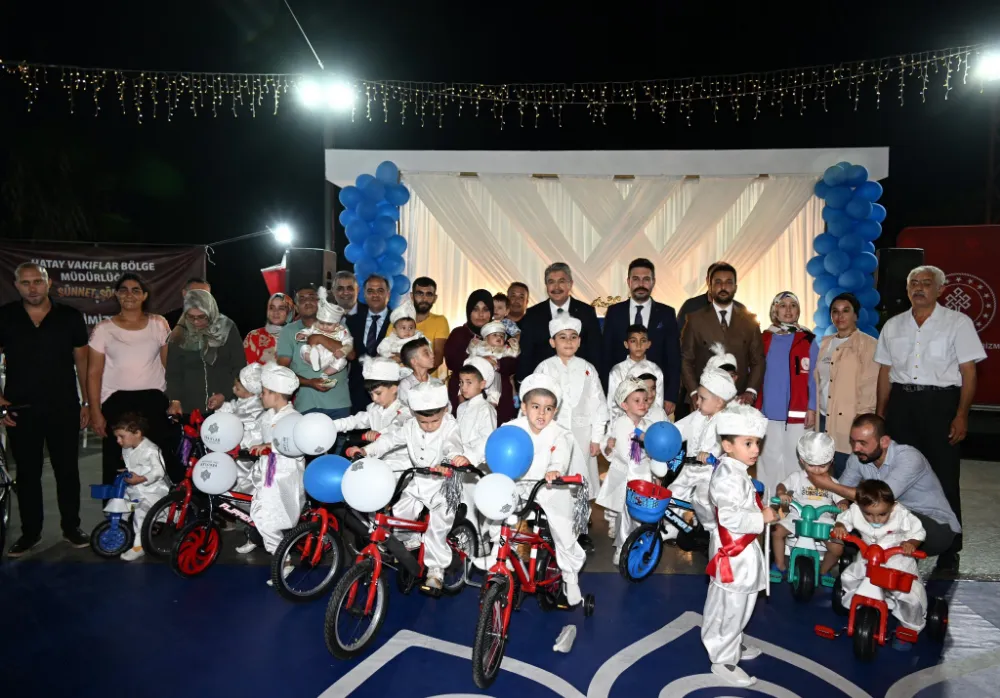 Osmaniye’de 28 çocuk için sünnet şöleni düzenlendi