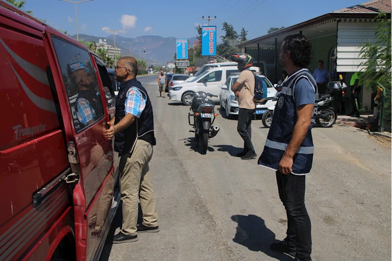 Bozyazı ilçesinde trafik denetimi yapıldı