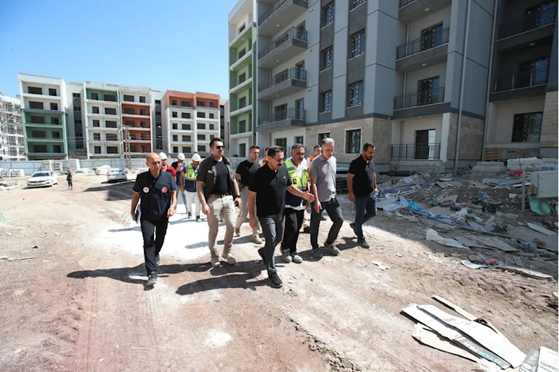 Hatay Valisi Mustafa Masatlı yerinde kentsel dönüşüm çalışmalarını inceledi