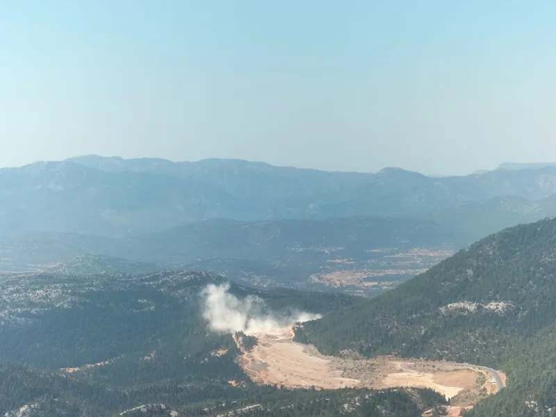 Akseki-Seydişehir kara yolu trafiğe kapatıldı