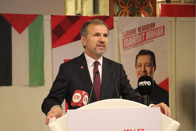 Saadet Partisi Genel Başkan Yardımcısı Doğan, Adana