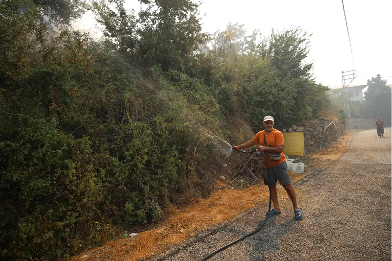 Deprem mağduru Malatyalı çift, Alanya