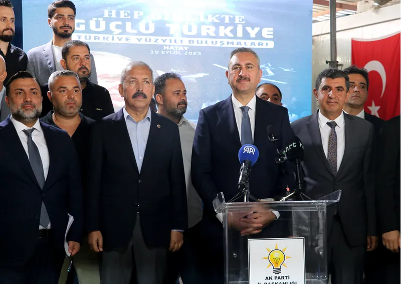 AK Parti Grup Başkanvekili Abdulhamit Gül, Hatay
