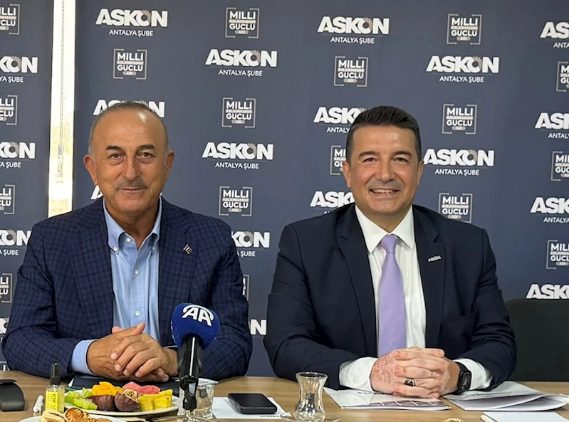 AK Parti Antalya Milletvekili Çavuşoğlu, Antalya