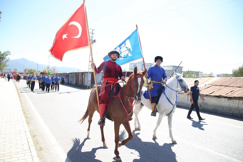 Erzin ilçesinde Avşar Yörük ve Avşar Türk Şenlikleri yapıldı 