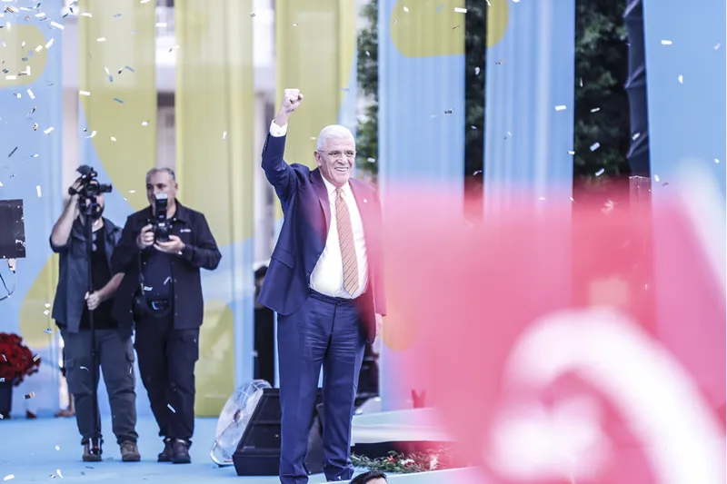 İYİ Parti Genel Başkanı Dervişoğlu, partisinin Mersin mitinginde konuştu: