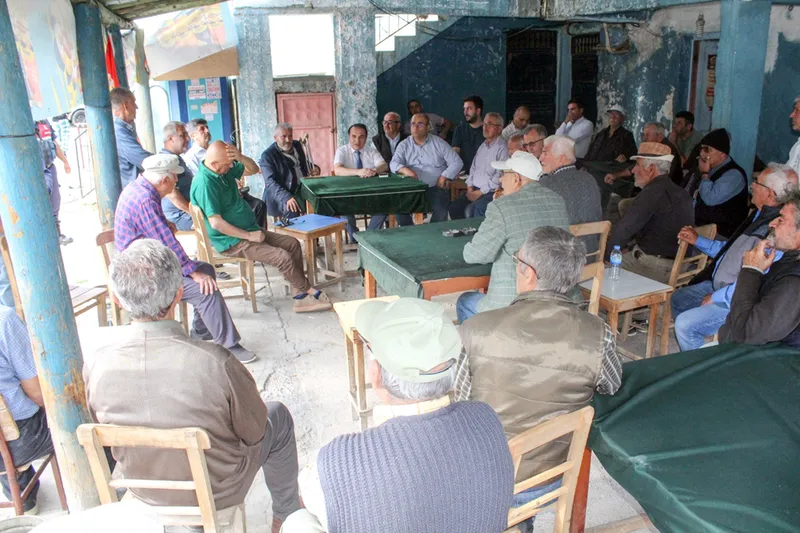 Anamur Kaymakamı Kemal Duru mahalle ziyaretlerini sürdürdü