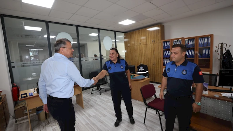 Silifke Belediye Başkanı Turgut, zabıtalarla buluştu 