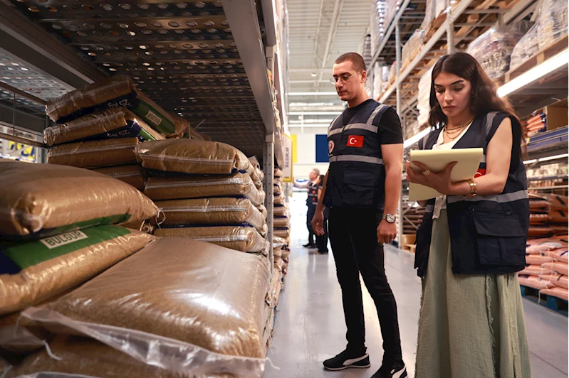 Ticaret Bakanlığı ekipleri Mersin