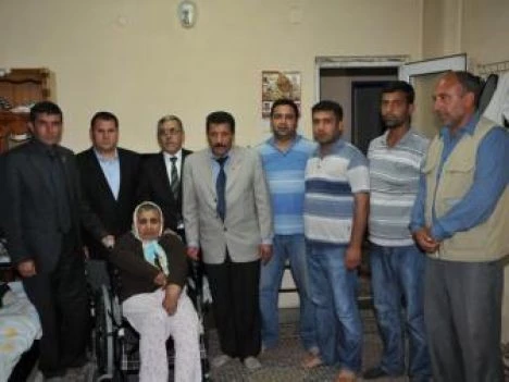 Mavi kapaklar şehit annesine umut oldu