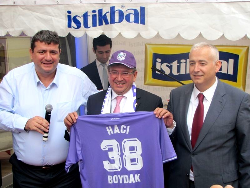 Boydak`tan Orduspor`a destek