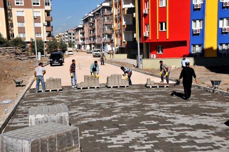 Fakıuşağı Mahallesin?de Parke Yol Yapım Çalışmalarına Başlandı