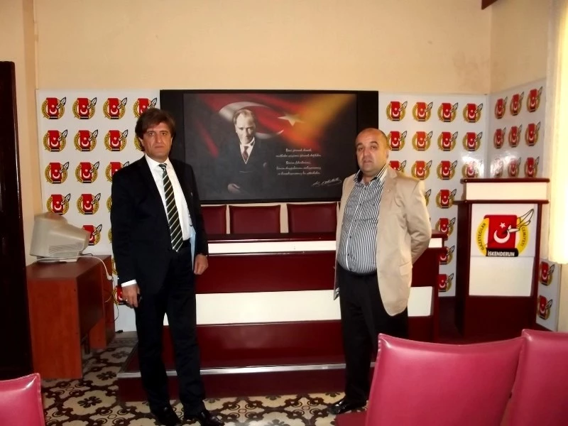 İşadamı Gerkes`ten İGC`ye nezaket ziyareti