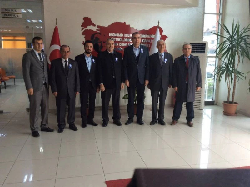 Defterdar Özkaya`dan OTSO`ya ziyaret