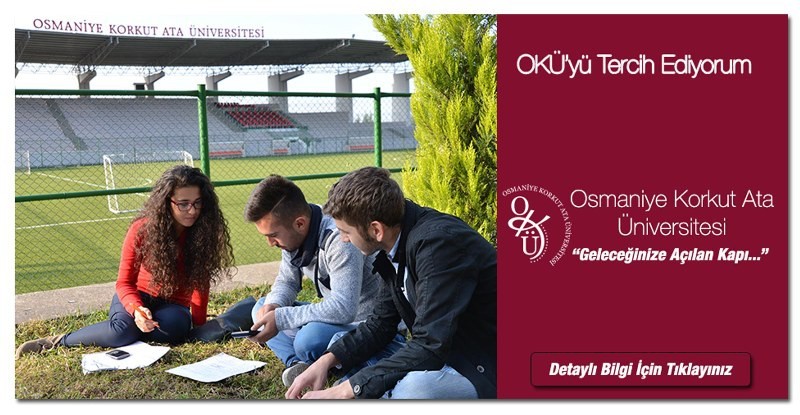 OKÜ?den tercih dönemi için özel sayfa