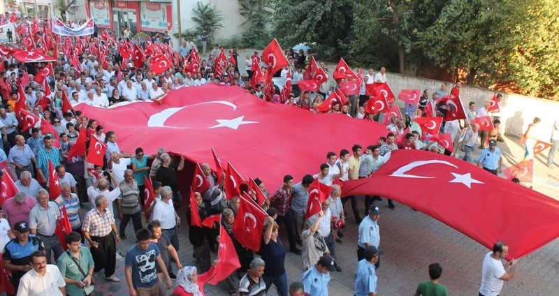 Düziçi`nde teröre ortak tavır