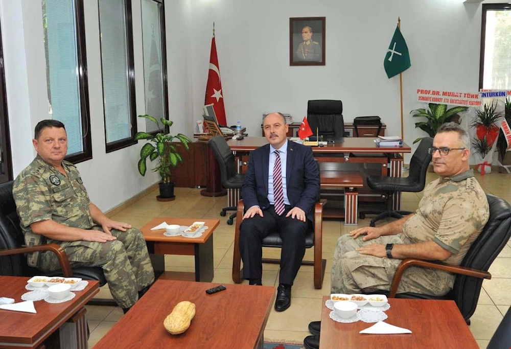 Vali Coşkun`dan Garnizon Komutanı Sancaktar`a ziyaret