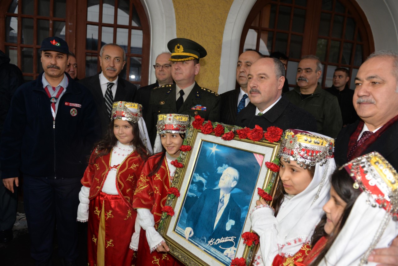 Atatürk`ün Osmaniye`ye gelişinin 94`üncü yılı kutlandı