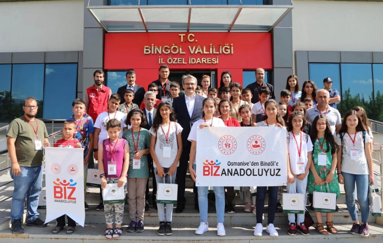 Osmaniyeli 40 öğrenci Bingöl`ü gezdi