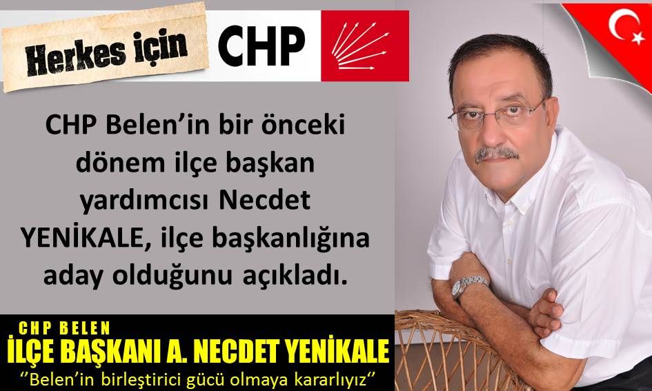 CHP Belen`de değişim rüzgarları