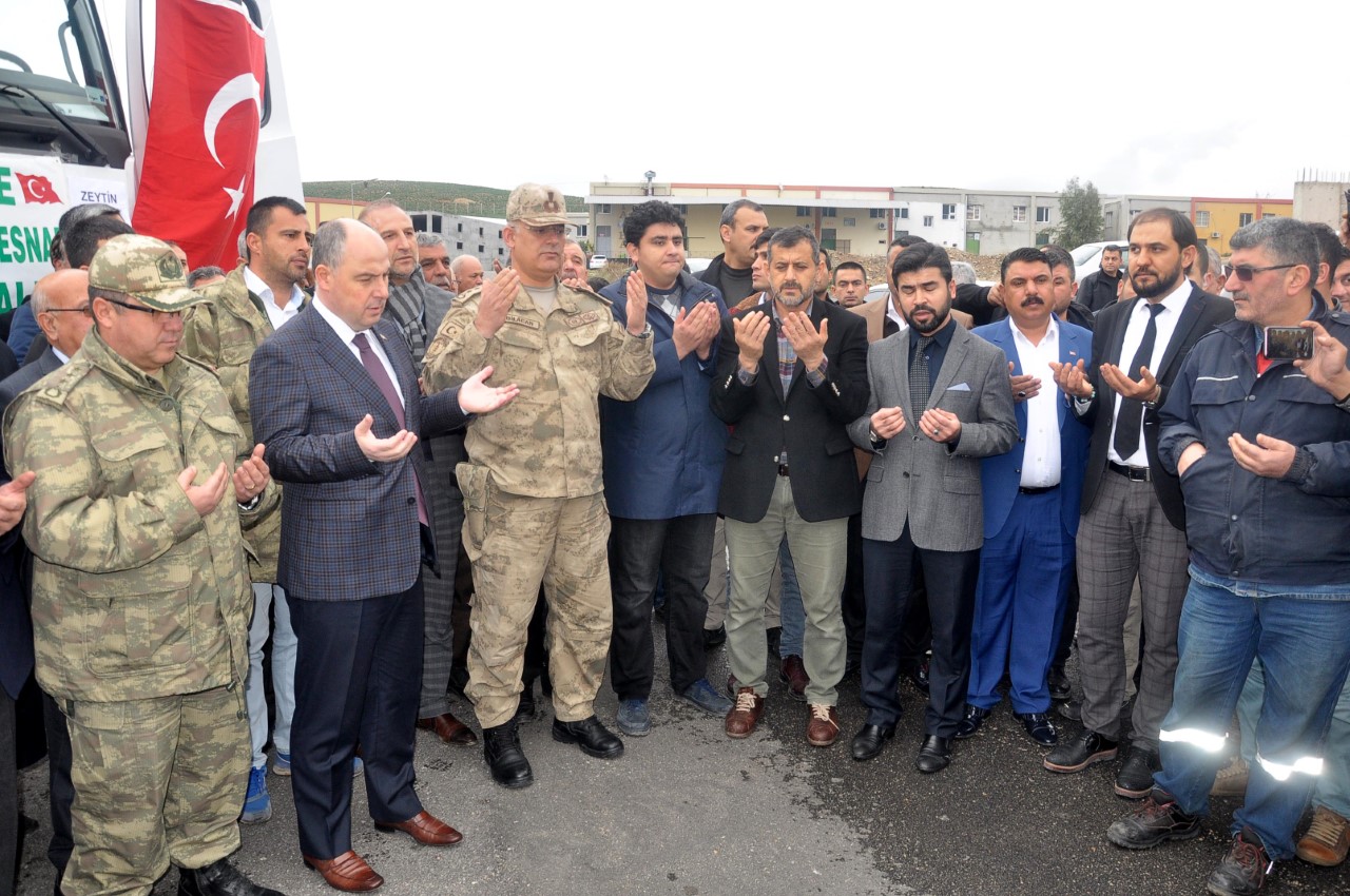 Zeytin Dalı Harekatına katılan Mehmetçiğe yerfıstığı gönderildi