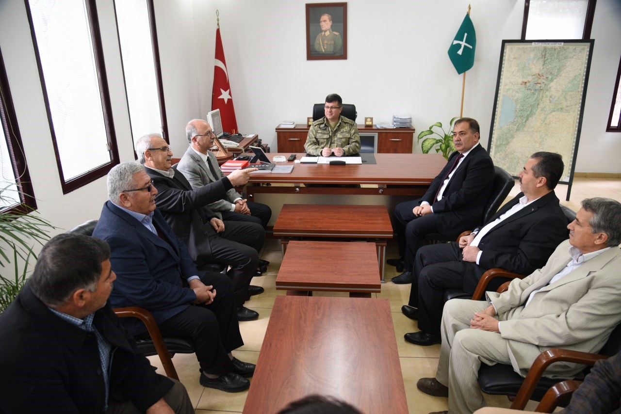  Osmaniye Belediyesi Öncülüğünde Özel Halk Otobüsleri Kooperatiflerinden Zeytin Dalı Harekâtına Tam Destek