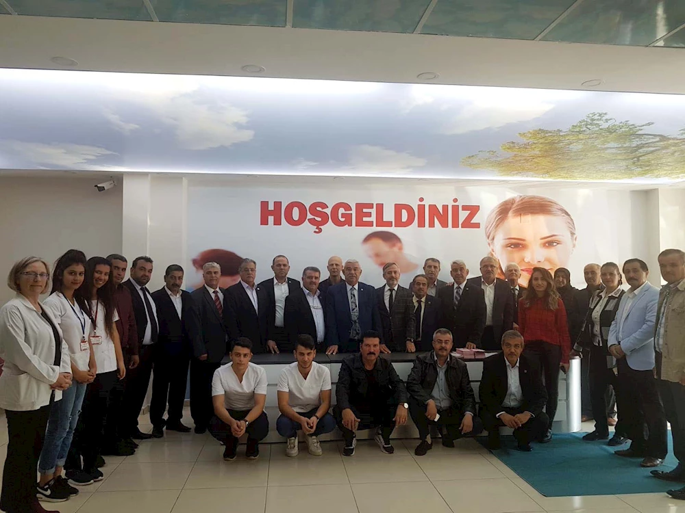 Mahalle muhtarlarından Sağlıklı Hayat Merkezini ziyareti