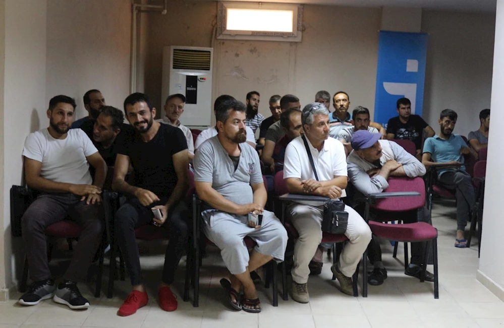 3 bin lira ücretli tuz toplama işine 100 müracaat