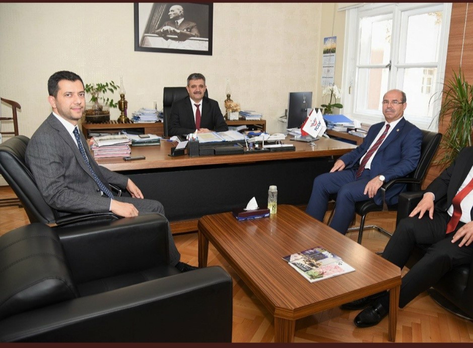 Osmaniye Milletvekilleri  Kaya ve Durmuşoğlu  TCDD?yi ziyaret etti.