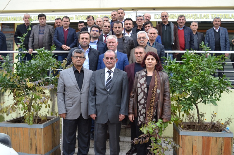 Osmaniye Kahramanmaraşlılar Derneği`nde Cengiz Biber Güven Tazeledi