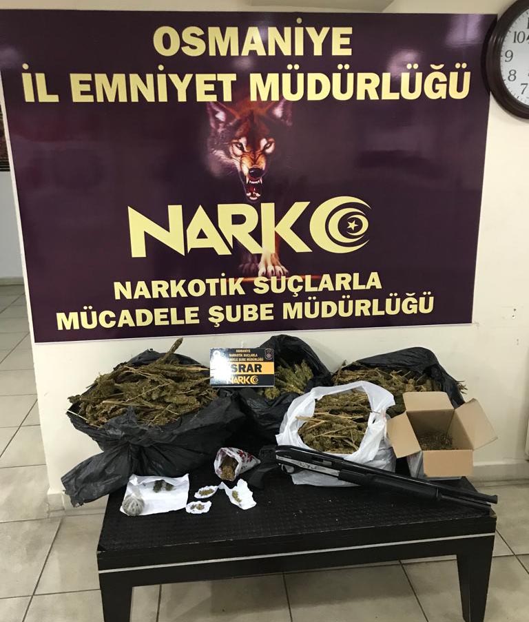 Osmaniye`de uyuşturucu operasyonları: 8 gözaltı
