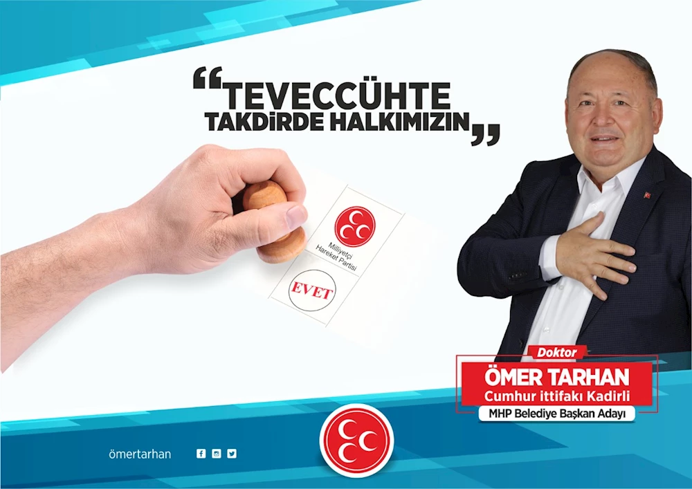 Cumhur İttifakı Başkan Adayı Tarhan ? Teveccühte Takdirde Halkımızın?