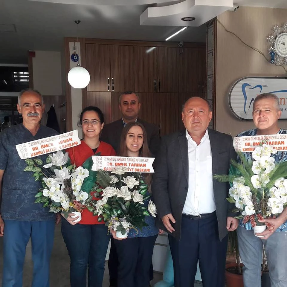 Başkan Tarhan diş hekimlerini unutmadı